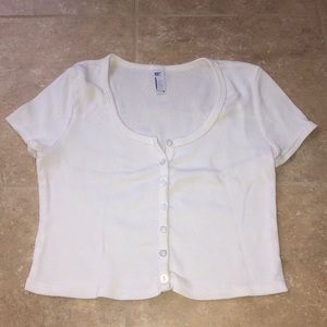 white button top